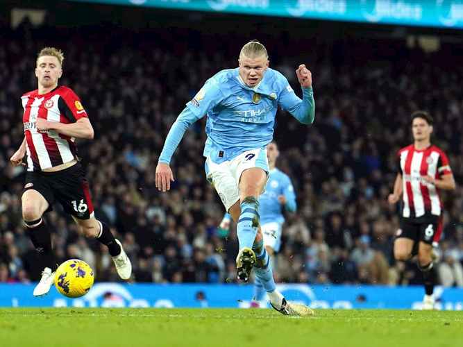 简直恐怖😱哈兰德连续12场破门共打入22球，场均已接近两球