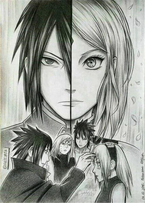 漫画家融合火影与NBA：Nico化身团藏 东契奇&弗拉格成宇智波兄弟