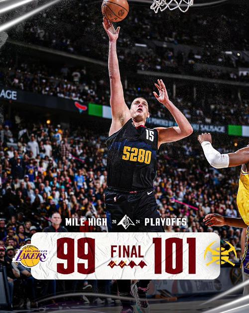 本季约基奇每次单打得1.27分&高于平均0.33分 皆创近20个赛季纪录